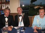 President Bob Hughes with DG Ken Robertshaw and wife Pauline